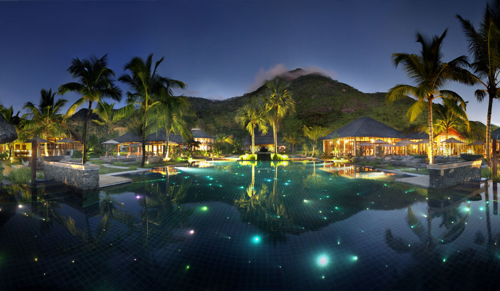 seychelles hilton labriz spa resort fleewinter silhouette hotels island